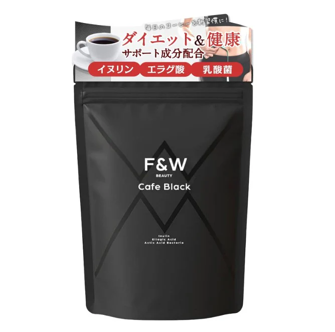 F&W　Coffee　ブラック　220g／株式会社ディファレント