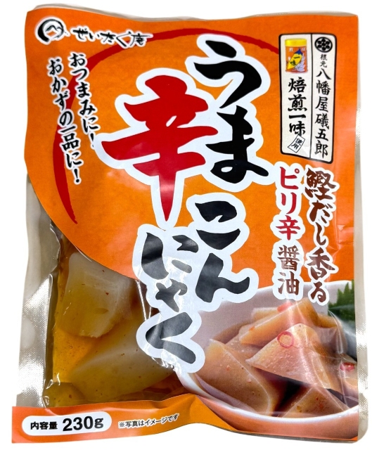 うま辛こんにゃく 230g／茂木食品工業株式会社